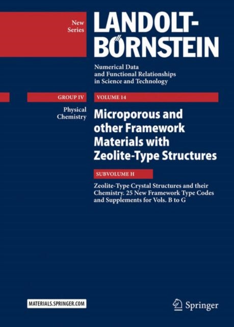 Book cover of: Microporous and other Framework Materials with Zeolite-Type Structures. By: Werner Baur