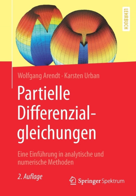 Book cover of: Partielle Differenzialgleichungen. By: Wolfgang Arendt