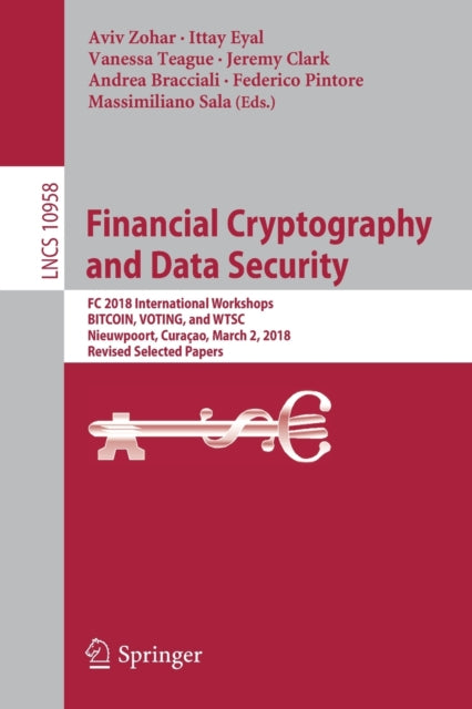 Book cover of: Financial Cryptography and Data Security. By: Aviv Zohar