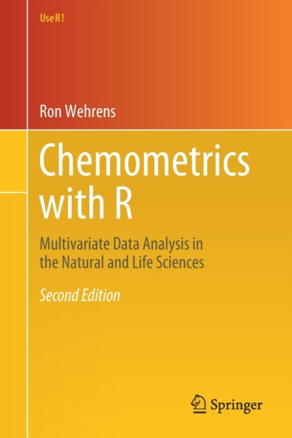Book cover of: Chemometrics with R. By: Ron Wehrens