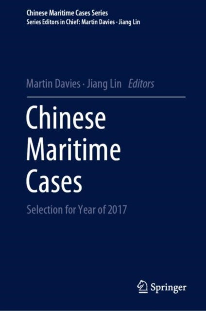 Book cover of: Chinese Maritime Cases. By: Martin Davies