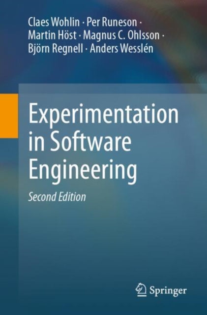 Book cover of: Experimentation in Software Engineering. By: Claes Wohlin