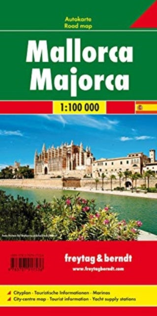 Book cover of: Mallorca Road Map 1:100 000. By: Freytag-Berndt und Artaria KG