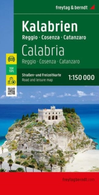 Book cover of: Calabria Road and Leisure Map