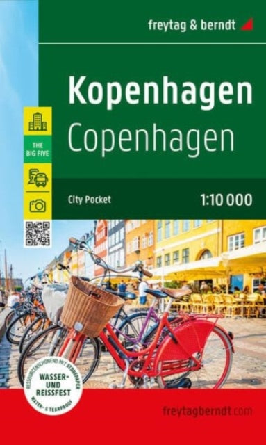 Book cover of: Copenhagen City Pocket Map