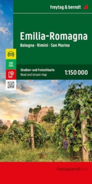 Book cover of: Emilia-Romagna Road and Leisure Map