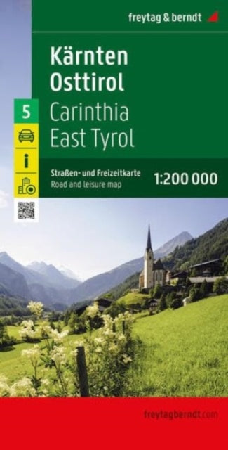 Book cover of: Carinthia, East Tyrol Road and Leisure Map