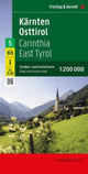 Book cover of: Carinthia, East Tyrol Road and Leisure Map