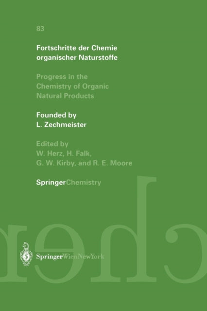Book cover of: Fortschritte der Chemie organischer Naturstoffe. By: R. D. H. Murray