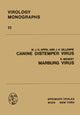Book cover of: Canine Distemper Virus. By: M.J.G. Appel