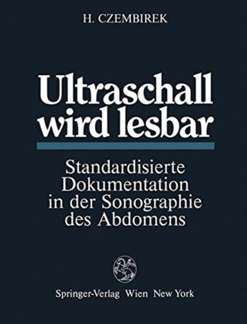 Book cover of: Ultraschall wird lesbar