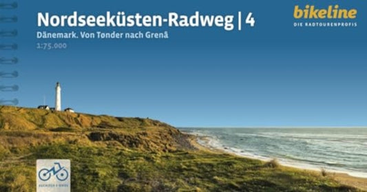 Book cover of: Nordseekusten Radweg 4 Von Tønder nach Grena