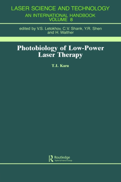Book cover of: Photobiology Of Low-Power Lase