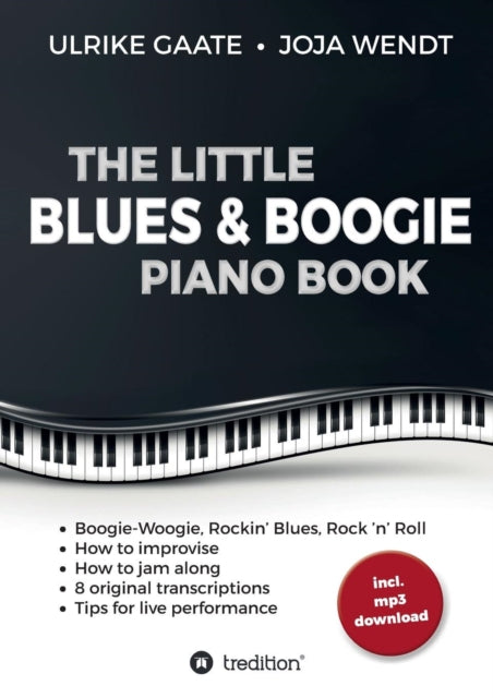 Book cover of: Little Blues & Boogie Piano Book. By: Ulrike Gaate
