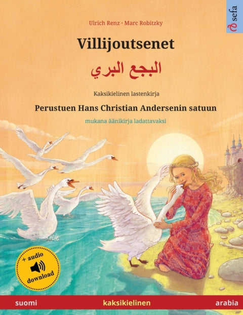 Villijoutsenet - البجع البري (suomi - arabia)