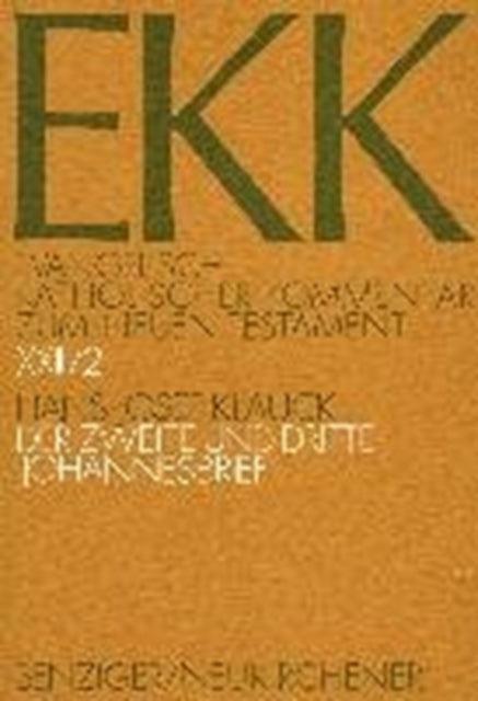 Book cover of: Evangelisch-Katholischer Kommentar zum Neuen Testament (Koproduktion mit Patmos). By: Hans-Josef Klauck