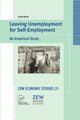 Book cover of: Leaving Unemployment for Self-Employment. By: Frank Reize