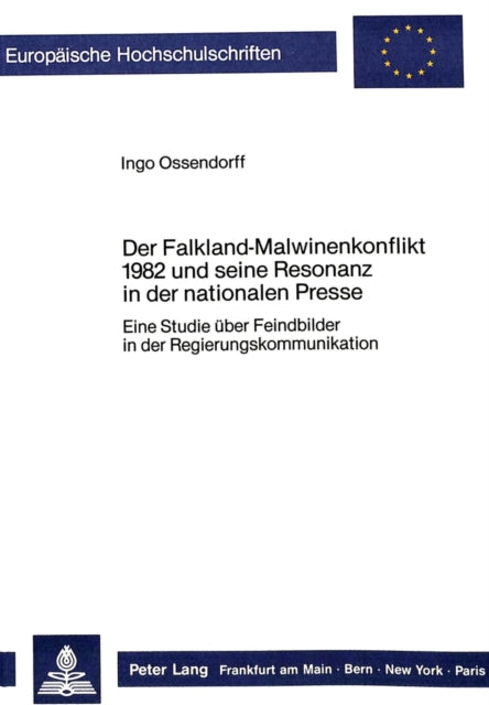 Book cover of: Der Falkland-Malwinenkonflikt 1982 und seine Resonanz in der Nationalen Presse