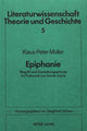 Book cover of: Epiphanie