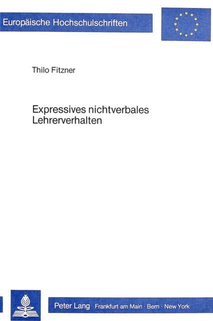 Book cover of: Expressives nichtverbales Lehrerverhalten
