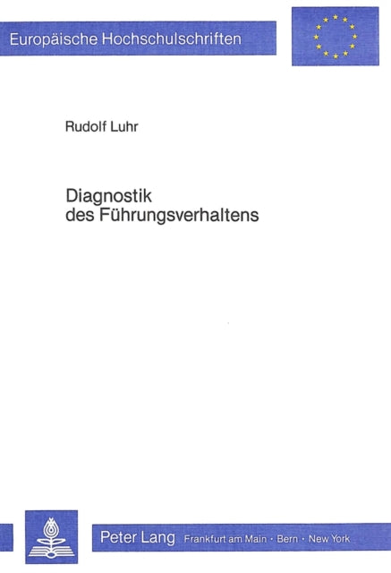Book cover of: Diagnostik des Fuehrungsverhaltens