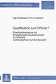 Book cover of: Qualifikation zum Offizier?
