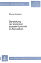 Book cover of: Darstellung der Instanzen sozialer Kontrolle im Fernsehen