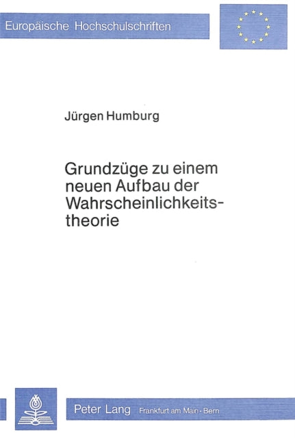 Book cover of: Grundzuege zu einem neuen Aufbau der Wahrscheinlichkeitstheorie