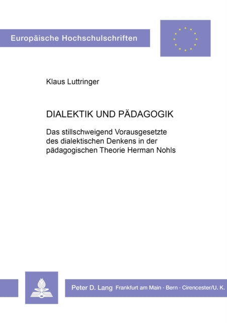 Book cover of: Dialektik und Paedagogik