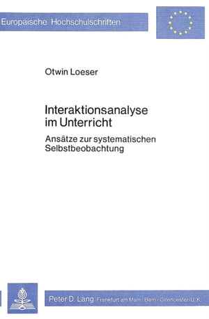 Interaktionsanalyse im Unterricht