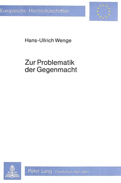 Book cover of: Zur Problematik der Gegenmacht