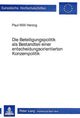 Book cover of: Die Beteiligungspolitik als Bestandteil einer Entscheidungsorientierten Konzernpolitik. By: Paul Willi Herzog