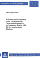 Book cover of: Volkshochschulbetriebe unter buerokratischer Organisationspraxis - bundesweite Studie 1980 fuer ein praxisnahes Studium