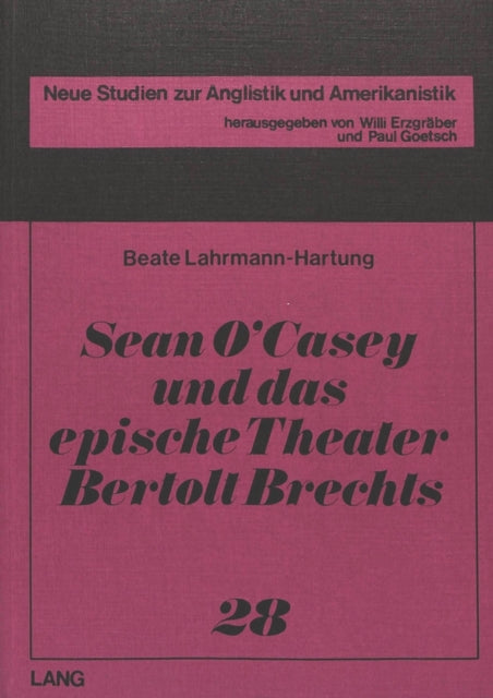 Book cover of: Sean O'Casey und das epische Theater Bertolt Brechts