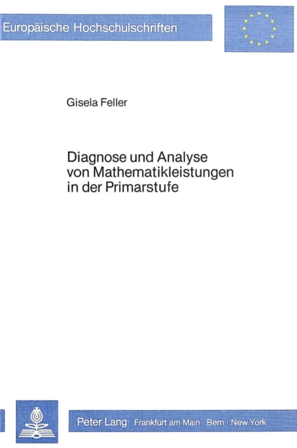 Book cover of: Diagnose und Analyse von Mathematikleistungen in der Primarstufe