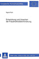 Book cover of: Entwicklung und Ursachen der Frauenlohndiskriminierung