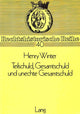 Book cover of: Teilschuld, Gesamtschuld Und Unechte Gesamtschuld