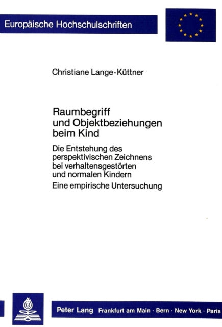 Book cover of: Raumbegriff und Objektbeziehungen beim Kind