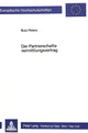 Book cover of: Der Partnerschaftsvermittlungsvertrag