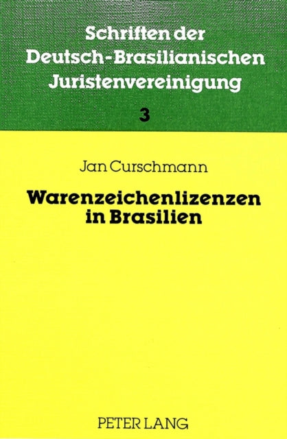 Book cover of: Warenzeichenlizenzen in Brasilien