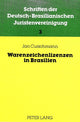 Book cover of: Warenzeichenlizenzen in Brasilien