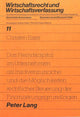 Book cover of: Das Fremdkapital im Unternehmen als Insolvenzursache und die Moeglichkeiten rechtlicher Steuerung der Finanzierungsgrundlagen