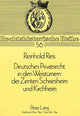 Book cover of: Deutsches Privatrecht in den Weistuemern der Zenten Schriesheim und Kirchheim