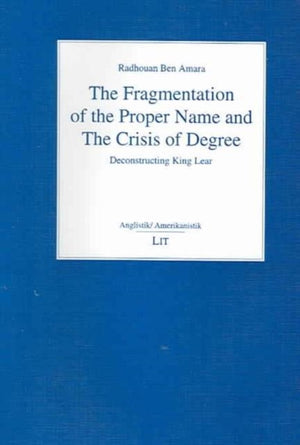 The Fragmentation of the Proper Name and the Crisis of Degree