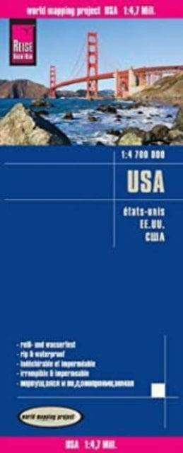 Book cover of: USA (1:4.700.000)