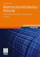 Book cover of: Wahrscheinlichkeitstheorie. By: Christian Hesse