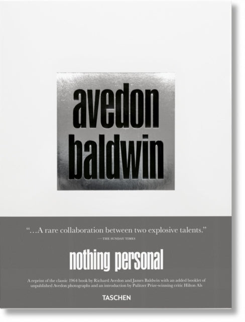 Book cover of: Richard Avedon. James Baldwin. Nothing Personal. By: Richard Avedon