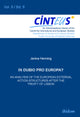 Book cover of: In Dubio Pro Europa? An Analysis of the European External Action structures after the Treaty of Lisbon. By: Janina Henning
