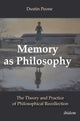 Book cover of: Memory as Philosophy. By: Dustin Peone
