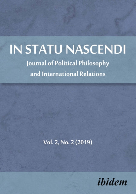 Book cover of: In Statu Nascendi. By: Piotr Pietrzak